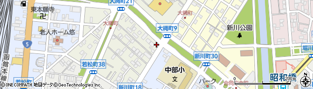 東洋建物管理株式会社　函館支社周辺の地図