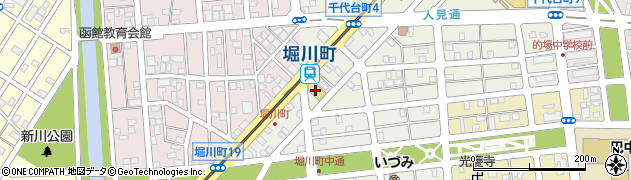 株式会社キングストア　本社堀川店周辺の地図