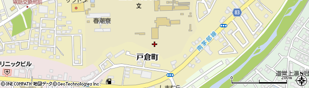 北海道函館市戸倉町周辺の地図