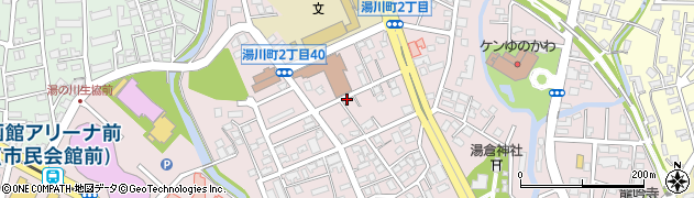 北海道函館市湯川町2丁目周辺の地図