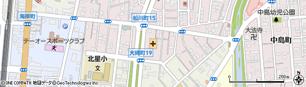 ツルハドラッグ函館松川店周辺の地図