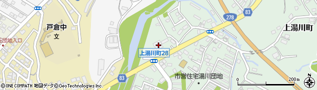 セブンイレブン函館上湯川町店周辺の地図