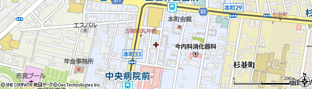 佐竹時計眼鏡店周辺の地図