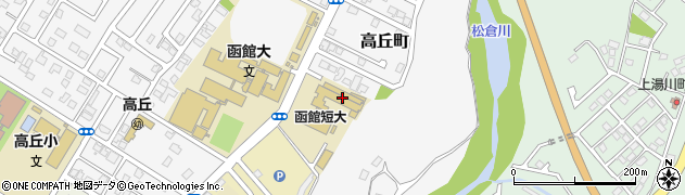 函館短期大学周辺の地図