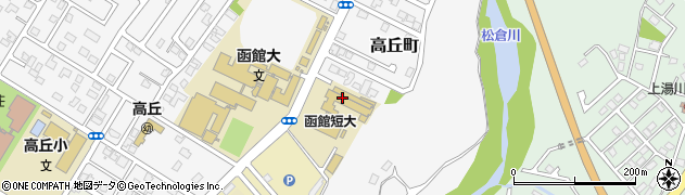 函館短期大学　入試専用周辺の地図