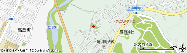 上湯川児童公園周辺の地図
