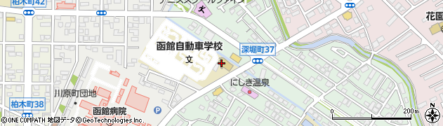 函館自動車学校周辺の地図