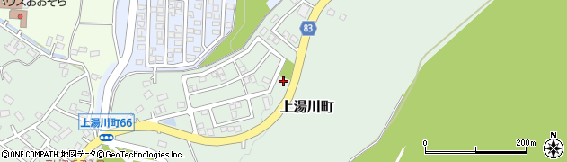 上湯川第2号児童公園周辺の地図