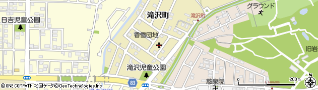 北海道函館市滝沢町6周辺の地図