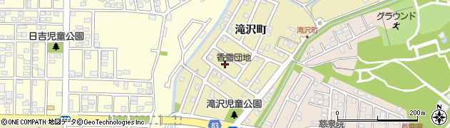 北海道函館市滝沢町7周辺の地図