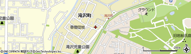 北海道函館市滝沢町11周辺の地図