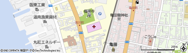 ベガスベガス函館吉川店周辺の地図