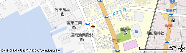 セイコーマート函館吉川店周辺の地図
