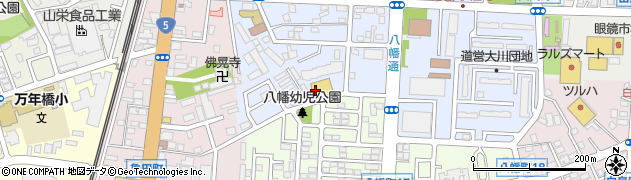 スーパー魚長魚長夢のびっくり市場大川店周辺の地図