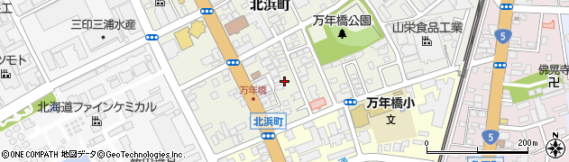 北海道函館市北浜町2周辺の地図