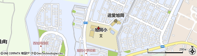 函館市立旭岡小学校周辺の地図