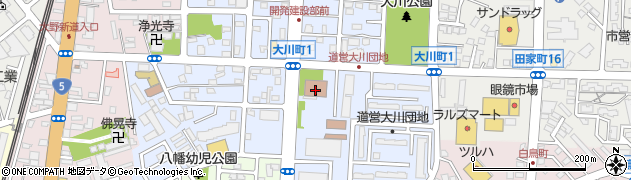 北海道開発局函館開発建設部　総務課周辺の地図