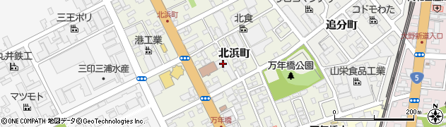 北海道函館市北浜町5周辺の地図