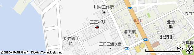 函館めっき株式会社周辺の地図