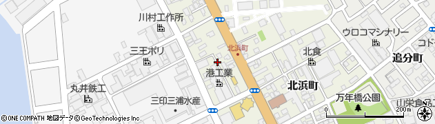 北海道函館市北浜町8周辺の地図