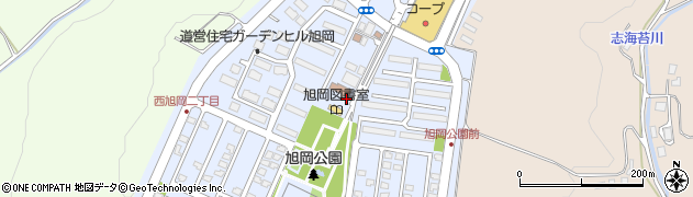 北海道函館市西旭岡町周辺の地図