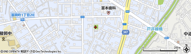 富岡第2児童公園周辺の地図