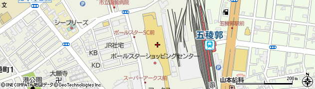 ネイルサロンエーナイン 函館店周辺の地図