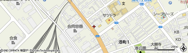 株式会社トロイカ洋菓子店　港店周辺の地図
