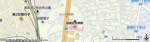 北海道函館市亀田本町36周辺の地図