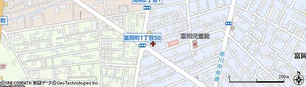 セイコーマート函館富岡店周辺の地図