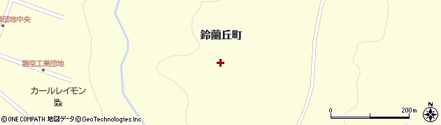 北海道函館市鈴蘭丘町周辺の地図