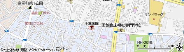 千葉医院・医科周辺の地図