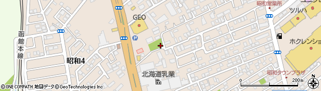 昭和第2号児童公園周辺の地図