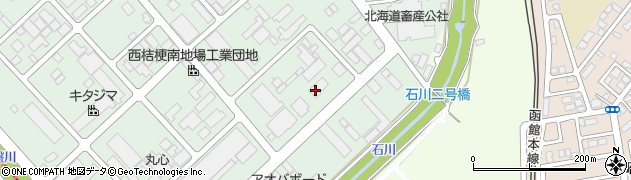 千代田電装工業株式会社　函館支店周辺の地図