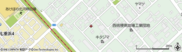 函館車検センター周辺の地図