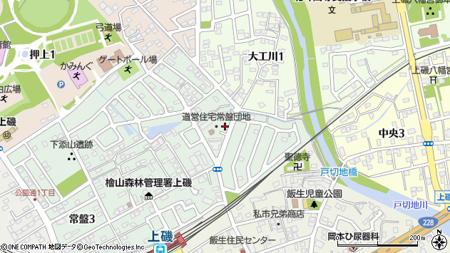 〒049-0171 北海道北斗市常盤の地図