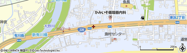 東浜二丁目周辺の地図