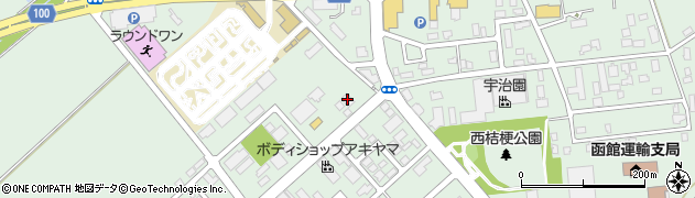北海道ニチユ函館営業所周辺の地図