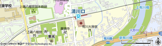 北斗市役所周辺の地図