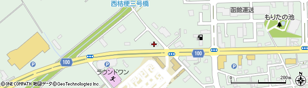 函館マジマ株式会社　マリンショップ西桔梗店周辺の地図