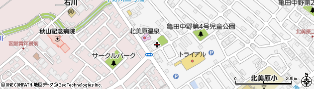 エテルナ函館石川町介護サービス周辺の地図