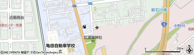 北海道函館市石川町63周辺の地図