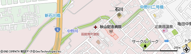 北海道函館市石川町90周辺の地図