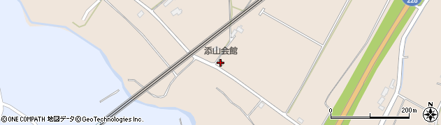 添山会館周辺の地図