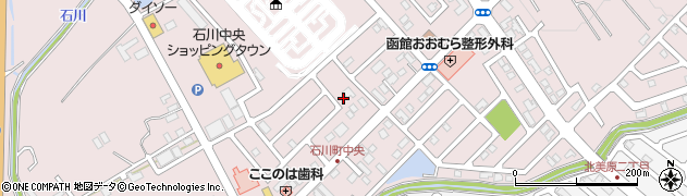 北海道函館市石川町454周辺の地図