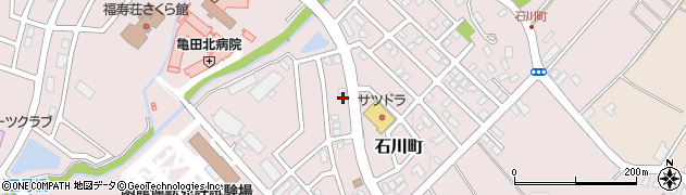北海道函館市石川町467周辺の地図