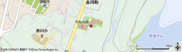 北海道函館市赤川町周辺の地図