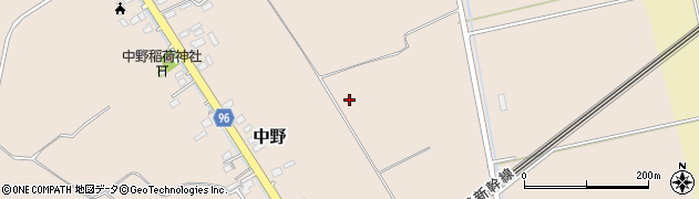 北海道北斗市中野周辺の地図