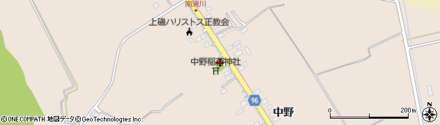 中野会館周辺の地図