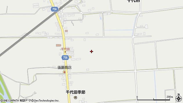 〒041-1222 北海道北斗市千代田の地図
